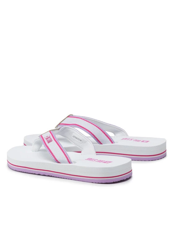 Big Star Shoes Γυναίκες Σαγιονάρες JJ274A378 Λευκό Λευκό 3 Big Star Shoes Γυναίκες Σαγιονάρες JJ274A378 Λευκό Λευκό - Image 3