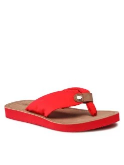 Big Star Shoes Γυναίκες Σαγιονάρες JJ274A349 Κόκκινο Κόκκινο