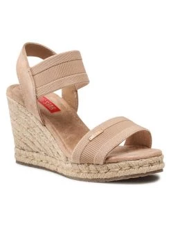 Big Star Shoes Γυναίκες Εσπαντρίγιες JJ274978 Μπεζ Μπεζ