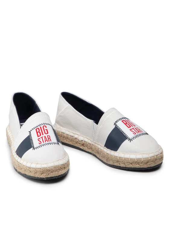 Big Star Shoes Γυναίκες Κλειστά Παπούτσια Εσπαντρίγιες JJ274964 Λευκό Λευκό 5 Big Star Shoes Γυναίκες Κλειστά Παπούτσια Εσπαντρίγιες JJ274964 Λευκό Λευκό - Image 5