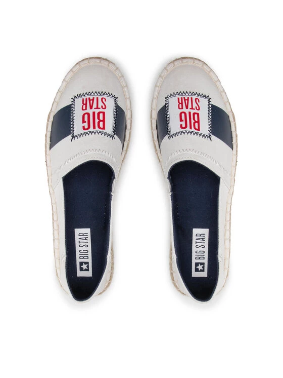 Big Star Shoes Γυναίκες Κλειστά Παπούτσια Εσπαντρίγιες JJ274964 Λευκό Λευκό 6 Big Star Shoes Γυναίκες Κλειστά Παπούτσια Εσπαντρίγιες JJ274964 Λευκό Λευκό - Image 6