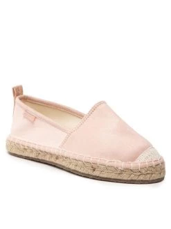 Big Star Shoes Γυναίκες Κλειστά Παπούτσια Εσπαντρίγιες JJ274955 Ροζ Ροζ