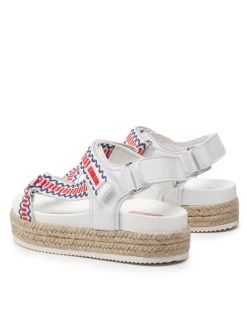 Big Star Shoes Γυναίκες Σανδάλια Εσπαντρίγιες JJ274941 Λευκό Λευκό -Big Star Shoes Sales Store unnamed file 757