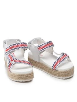 Big Star Shoes Γυναίκες Σανδάλια Εσπαντρίγιες JJ274941 Λευκό Λευκό -Big Star Shoes Sales Store unnamed file 759