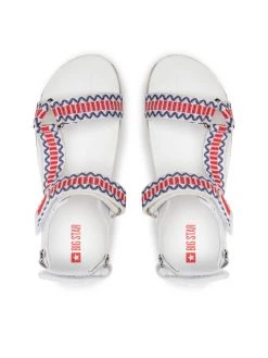 Big Star Shoes Γυναίκες Σανδάλια Εσπαντρίγιες JJ274941 Λευκό Λευκό -Big Star Shoes Sales Store unnamed file 760