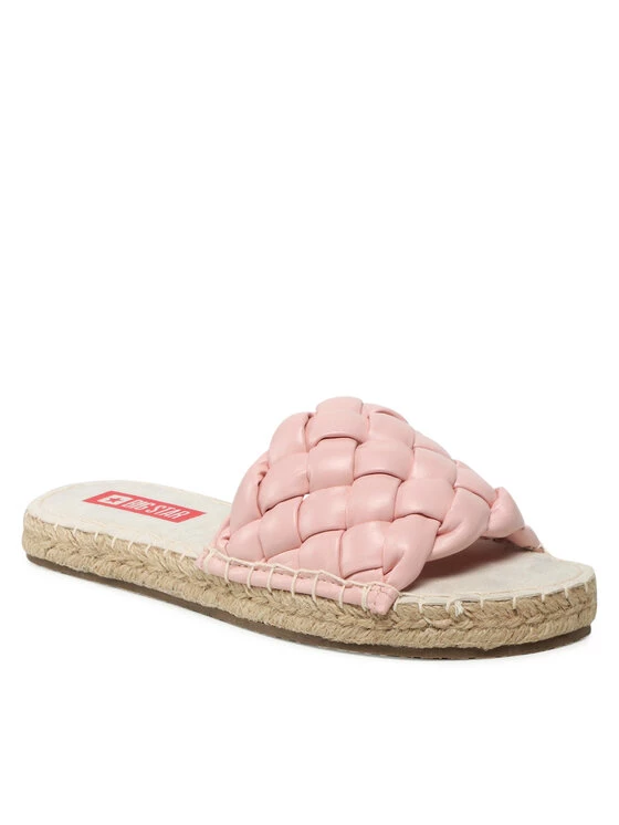 Big Star Shoes Γυναίκες Εσπαντρίγιες JJ274921 Ροζ Ροζ 1 Big Star Shoes Γυναίκες Εσπαντρίγιες JJ274921 Ροζ Ροζ