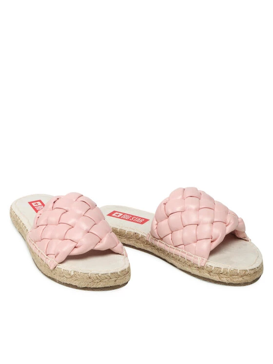 Big Star Shoes Γυναίκες Εσπαντρίγιες JJ274921 Ροζ Ροζ 5 Big Star Shoes Γυναίκες Εσπαντρίγιες JJ274921 Ροζ Ροζ - Image 5