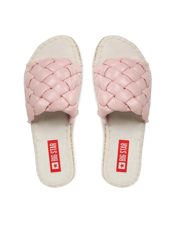 Big Star Shoes Γυναίκες Εσπαντρίγιες JJ274921 Ροζ Ροζ 6 Big Star Shoes Γυναίκες Εσπαντρίγιες JJ274921 Ροζ Ροζ - Image 6