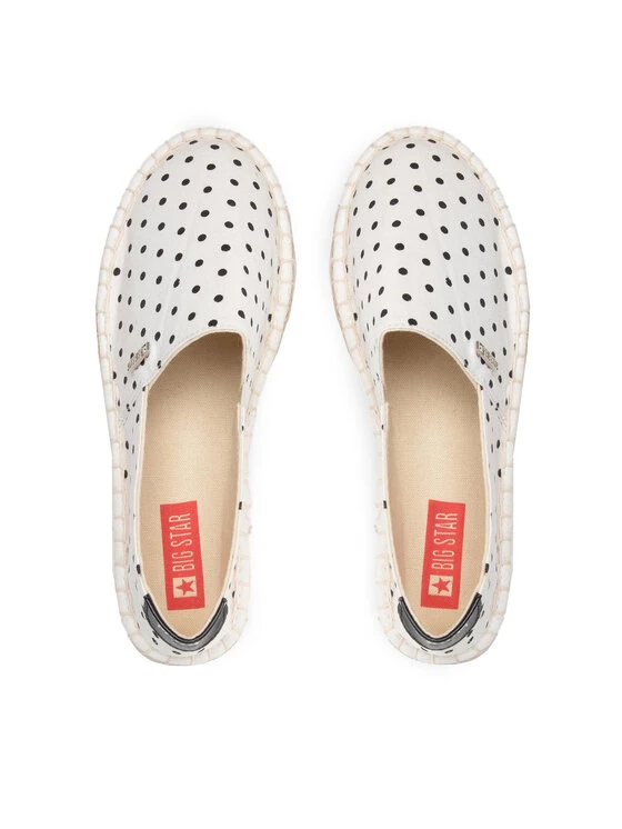 Big Star Shoes Γυναίκες Κλειστά Παπούτσια Εσπαντρίγιες JJ274870 Λευκό Λευκό 6 Big Star Shoes Γυναίκες Κλειστά Παπούτσια Εσπαντρίγιες JJ274870 Λευκό Λευκό - Image 6