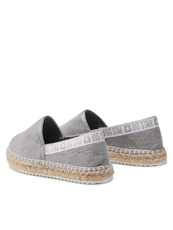 Big Star Shoes Γυναίκες Κλειστά Παπούτσια Εσπαντρίγιες JJ274876 Γκρι Γκρι 3 Big Star Shoes Γυναίκες Κλειστά Παπούτσια Εσπαντρίγιες JJ274876 Γκρι Γκρι - Image 3