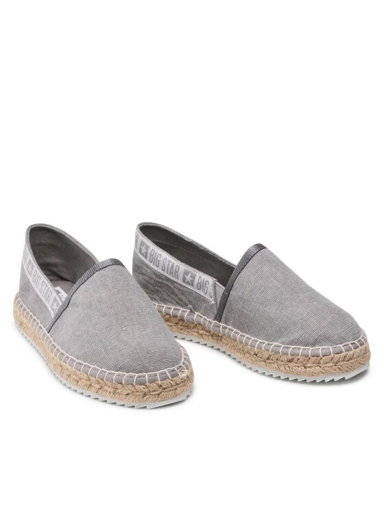 Big Star Shoes Γυναίκες Κλειστά Παπούτσια Εσπαντρίγιες JJ274876 Γκρι Γκρι 5 Big Star Shoes Γυναίκες Κλειστά Παπούτσια Εσπαντρίγιες JJ274876 Γκρι Γκρι - Image 5