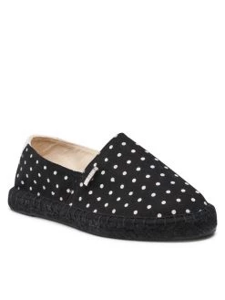 Big Star Shoes Γυναίκες Κλειστά Παπούτσια Εσπαντρίγιες JJ274867 Μαύρο Μαύρο