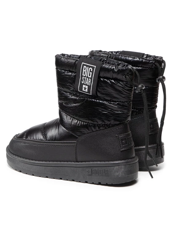 Big Star Shoes Γυναίκες Μπότες Χιονιού II274120 Μαύρο Μαύρο 3 Big Star Shoes Γυναίκες Μπότες Χιονιού II274120 Μαύρο Μαύρο - Image 3