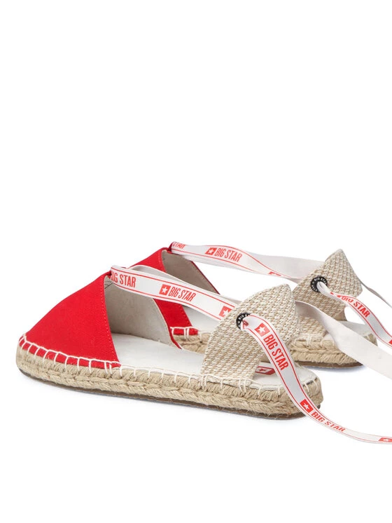 Big Star Shoes Γυναίκες Εσπαντρίγιες JJ274860 Κόκκινο Κόκκινο 3 Big Star Shoes Γυναίκες Εσπαντρίγιες JJ274860 Κόκκινο Κόκκινο - Image 3
