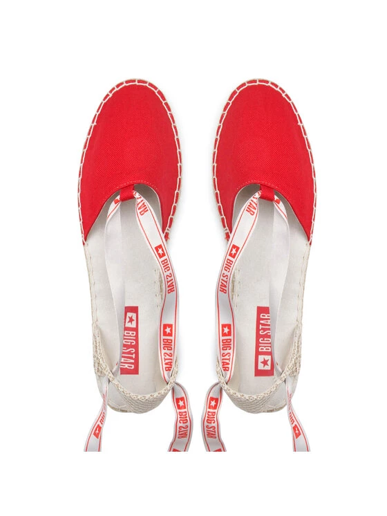 Big Star Shoes Γυναίκες Εσπαντρίγιες JJ274860 Κόκκινο Κόκκινο 6 Big Star Shoes Γυναίκες Εσπαντρίγιες JJ274860 Κόκκινο Κόκκινο - Image 6