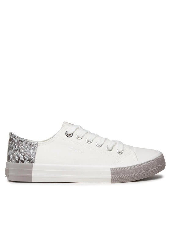 Big Star Shoes Γυναίκες Κλειστά Παπούτσια Sneakers JJ274611 Λευκό Λευκό 2 Big Star Shoes Γυναίκες Κλειστά Παπούτσια Sneakers JJ274611 Λευκό Λευκό - Image 2