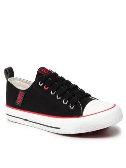 Big Star Shoes Γυναίκες Κλειστά Παπούτσια Sneakers JJ274122 Μαύρο Μαύρο