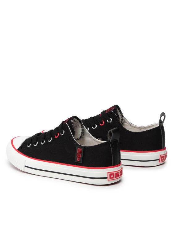 Big Star Shoes Γυναίκες Κλειστά Παπούτσια Sneakers JJ274122 Μαύρο Μαύρο 3 Big Star Shoes Γυναίκες Κλειστά Παπούτσια Sneakers JJ274122 Μαύρο Μαύρο - Image 3