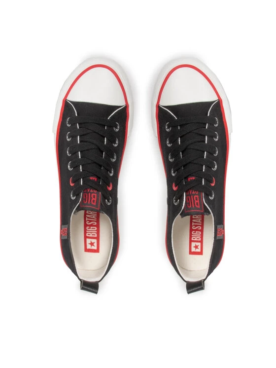 Big Star Shoes Γυναίκες Κλειστά Παπούτσια Sneakers JJ274122 Μαύρο Μαύρο 6 Big Star Shoes Γυναίκες Κλειστά Παπούτσια Sneakers JJ274122 Μαύρο Μαύρο - Image 6